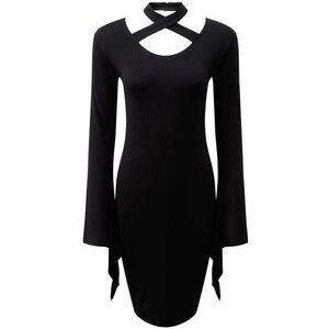Killstar Gravedust Black Bodycon dress size small
